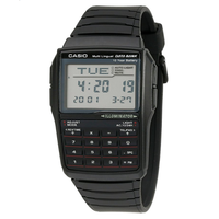 CASIO 卡西欧 EAW-DBC-32-1AV 41mm 男士电子手表 灰盘 黑色树脂表带 方形