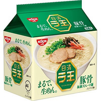 NISSIN 日清食品 拉王 豚骨拉面 430g*5包