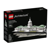 历史新低、618预告: LEGO 乐高 建筑系列 21030 美国国会大厦