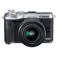 Canon 佳能 EOS M6（15-45）微型可换镜数码相机 银色