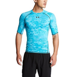 UNDER ARMOUR HeatGear Armour Printed 男士紧身短袖