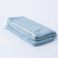 防暑降温：VERO MODA 长方形实用毛巾被 C44漫航蓝色 160*80cm