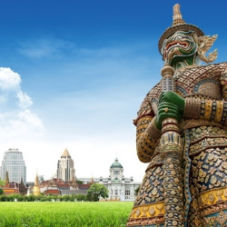 春秋航空 全国多地-泰国曼谷6/7天往返机票+接机