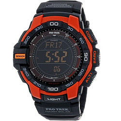 CASIO 卡西欧 Pro Trek系列 PRG-270-4CR 男士太阳能登山腕表 