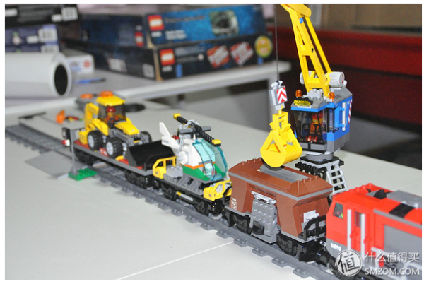 18日0点lego乐高60098city城市系列城市重载列车