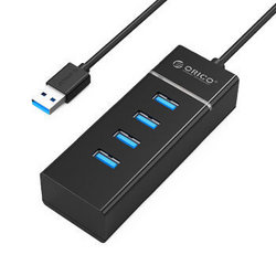 ORICO 奥睿科 W6PH4 USB3.0 4口集线器