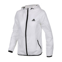 adidas 阿迪达斯 WB LT LINEAR 3S BK5041 女子梭织茄克