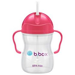 b.box 婴幼儿重力球吸管杯 240ml 湖蓝色 *2件 +凑单品