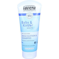 lavera 拉薇 婴幼儿抗敏感2合1洗发沐浴液1 200ml