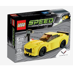 LEGO 乐高 Speed Champions 超级赛车系列 75870 雪佛兰Z06 