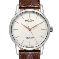 值友专享，淘金V计划：ARMAND NICOLET L10系列 9670A-AS-P670MR1 男士复刻手动机械腕表