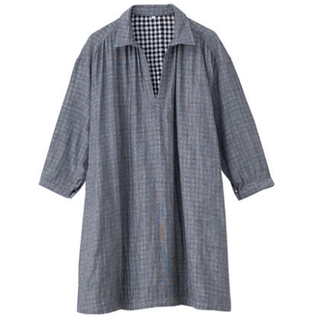 無印良品  無印良品 MUJI W6SC480 女士七分袖上衣