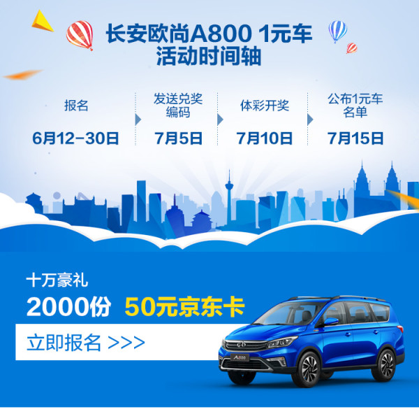 长安欧尚A800 7座MPV