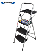 WERNER 稳耐 223T-6CN 三步带工具托盘楼梯