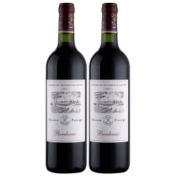 拉菲古堡 LAFITE 拉菲 尚品波尔多干红葡萄酒 750ml*4支