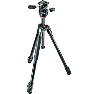  Manfrotto 曼富图 MK290XTA3-3W 三脚架 带三维云台