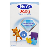 618预告：Hero Baby 婴儿配方奶粉 5段 700g*6盒