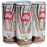 illy 意利 卡布奇诺 咖啡饮料 250ml*4罐 *7件