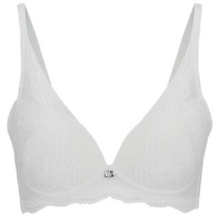 wonderbra 3/4罩杯 WBWBR7A04T 白色性感蕾丝文胸