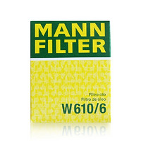 历史低价、18日0点：MANN 曼牌 W610/6 机油滤清器