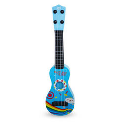 buddyfun 贝芬乐 儿童小吉他 益智玩具尤克里里 琴弦可调节 88043蓝色