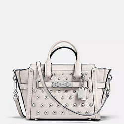 COACH 蔻驰 Swagger 15 with ombre rivets 女士斜挎包