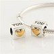 PANDORA Bead 790200 I Love You 925银镀金串珠 串饰