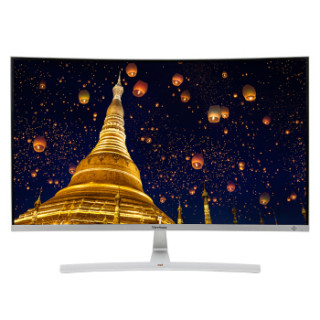 ViewSonic 优派 VX3216-SCH 31.5英寸 VA曲面显示器(1800R、DC调光)