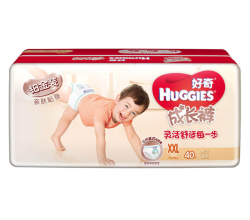 HUGGIES 好奇 铂金装 成长裤 XXL40片