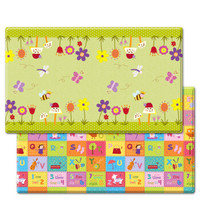 Dwinguler 环保康乐 PVC儿童爬行垫 绿色天地 190*130*1.2cm黄金升级版