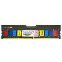 全何(V-Color) DDR4 2400 8GB 台式机內存 LED彩光条