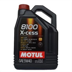 MOTUL 摩特 8100 X-cess 5W40 全合成润滑油 5L