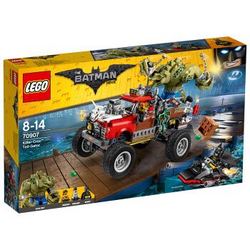 【京东超市】乐高（LEGO） 蝙蝠侠大电影系列 8岁-14岁 杀手鳄的巨轮车 70907 儿童 积木 玩具