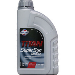 福斯（Fuchs）泰坦聚能全合成机油 Super Syn Longlife 5W-40 SN级 1L