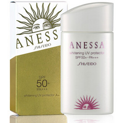 SHISEIDO 资生堂 安热沙（ANESSA）润白修护防晒乳 SPF50+ 60ml（￥158）