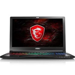 msi 微星 GS63 7RE-010CN 15.6英寸游戏笔记本电脑（ i7-7700HQ、8G、1T+128GSSD、GTX1050Ti ) 黑