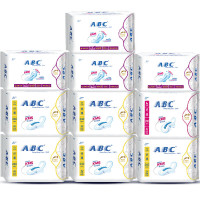 16日0点:ABC 棉柔亲肤日夜卫生巾组合装 10包