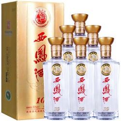 西凤 F10 52度 整箱装白酒 500ml*6瓶 口感凤香型 *2件