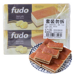 【京东超市】马来西亚进口 福多（fudo）奶油味 蛋糕 864g/组（432g*2/盒)