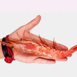 阿根廷红虾 L1 2kg+加拿大北极甜虾 500g*3件+獐子岛 蒜蓉粉丝扇贝 6个 200g*2套*2件