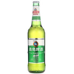 【京东超市】青岛啤酒（Tsingtao）新冰醇箱啤8度600ml*12瓶 德国进口工艺整箱装 大瓶更尽兴 冰爽醇厚