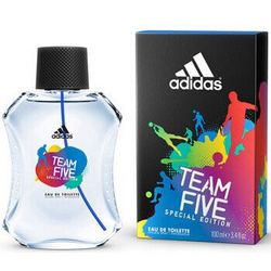 adidas 阿迪达斯 五人队伍男款运动 男士淡香水型  100ml  *4件