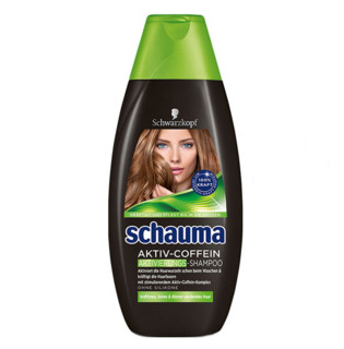 Schwarzkopf 施华蔻 Schauma 女士咖啡因防脱生发洗发水 400ml*2瓶