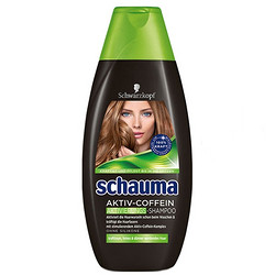 Schwarzkopf 施华蔻 Schauma 女士咖啡因防脱生发洗发水 400ml*2瓶