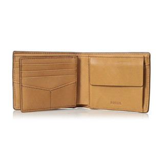 FOSSIL Rfid Blocking Ford Bifold 男士真皮钱包 ML3854216