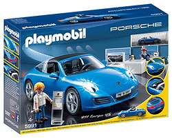 PLAYMOBIL Porsche 保时捷 911 Targa 4S店