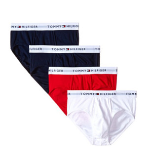 TOMMY HILFIGER Cotton Brief 男士内裤 4条装