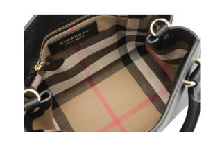 BURBERRY 博柏利 Buckle 女士手提单肩包（小号）