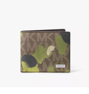 MICHAEL KORS Jet Set Painterly Camo Billfold 男士短款钱包