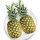 限地区：Goodfarmer 佳农 菲律宾菠萝 2个装 单果1kg以上 *2件